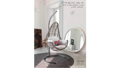 İç ve Dış Mekanlarda Rattan Salıncak Kullanımı