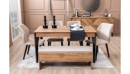 Yemekte Sanat Var; Birbirinden Şık Divona Home Yemek Odası Takımları