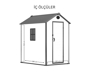 Divona Bahçe Depolama Evi