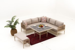 Lyon Bahçe Köşe Takımı (Bench HEDİYELİ!!!)