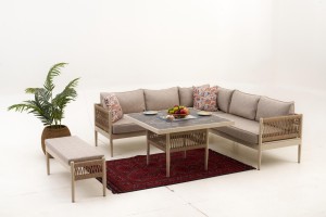 Lyon Bahçe Köşe Takımı (Bench HEDİYELİ!!!)