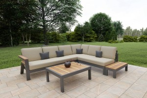 Lagom Alüminyum Bahçe Köşe Takımı