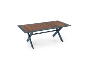 Verona Ahşap Bahçe Masa Takımı (Poseidon Sandalye ile)