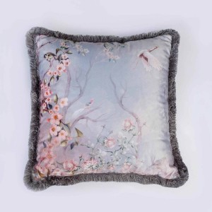 EY108 - Kuşlu Bahçe Yastık