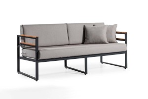 Bellissima Alüminyum Bahçe Oturma Grubu (3+1+1+S)