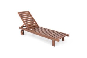 Casablanca Ahşap Şezlong