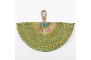 Elvan Renkli Japon Yelpaze