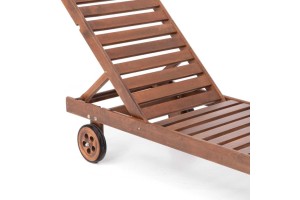 Casablanca Ahşap Şezlong