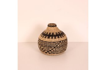 Bambu & Deniz Sazı Örme Vazo