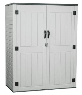 Metal Raflı Bahçe Depolama Dolabı