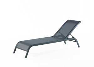 Next Alüminyum Kolsuz Şezlong Antrasit