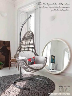 Capri Milas Rattan Bahçe Salıncak