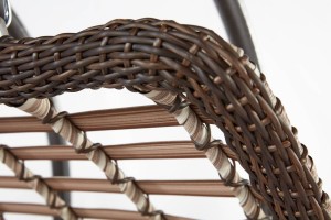 Capri Swing Double Bodrum Rattan Bahçe Balkon Salıncak