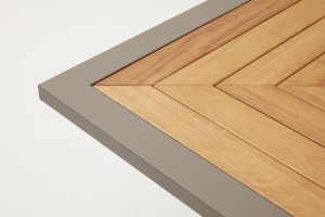 Verona Ahşap Bahçe Masa Takımı (Poseidon Sandalye ile)