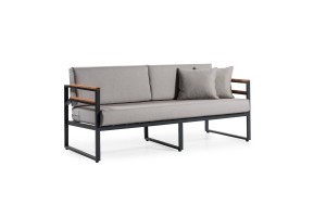 Bellissima Alüminyum Bahçe Oturma Grubu (3+1+1+S)