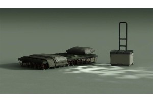 Katlanabilir Kamp Yatağı ve Saklama Kutusu