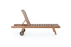 Rhea Dişbudak Kolsuz-Sehpasız Şezlong