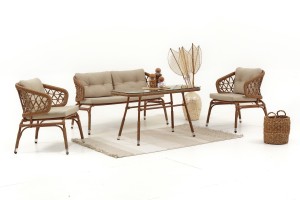 Serra Bahçe Oturma Grubu (2+1+1+S)