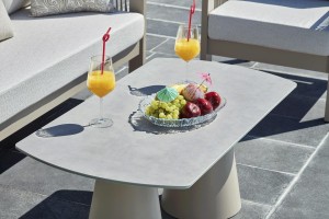 Toscana Alüminyum Bahçe Oturma Grubu (3+1+1+Seramik Sehpa)