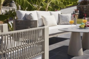 Toscana Alüminyum Bahçe Oturma Grubu (3+1+1+Seramik Sehpa)