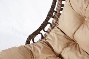 Capri Swing Double Bodrum Rattan Bahçe Balkon Salıncak