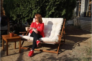 İbiza Katlanır İkili Ahşap Şezlong