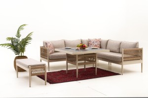 Lyon Bahçe Köşe Takımı (Bench HEDİYELİ!!!)