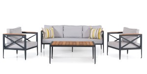 Crox Alüminyum Oturma Grubu