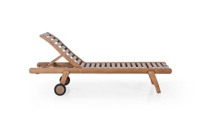 Rhea Dişbudak Kolsuz-Sehpasız Şezlong