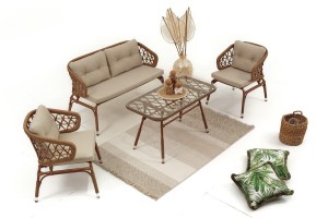 Serra Bahçe Oturma Grubu (2+1+1+S)