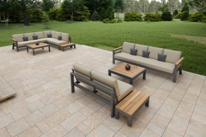 Lagom Alüminyum Bahçe Köşe Takımı