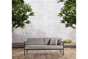 Bellissima Alüminyum Bahçe Oturma Grubu (3+1+1+S)