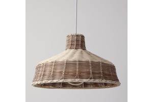 Merve İkili Rattan Sarkıt Lamba Seti