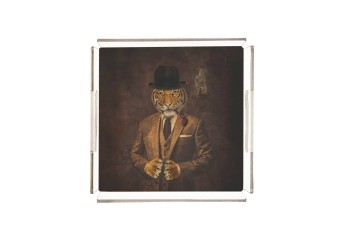 Mr. Tiger Pleksi Tepsi - PT2100 - 25x25cm