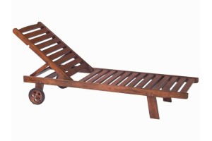Casablanca Ahşap Şezlong