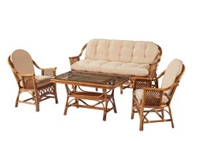 Romano Üçlü Bahçe Koltuk Takımı