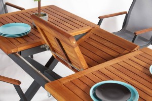 Asos Açılır Masa ve Next Sandalye (90*160+6)